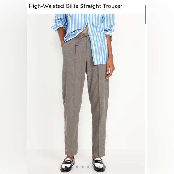 High Waisted Billie Straight Trouser - Picture 5 of 6